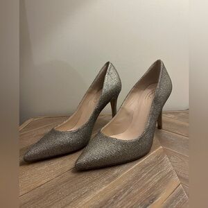 Elegant Silver Heels